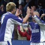 Matthew Tipton Hat-trick Goal Celebration