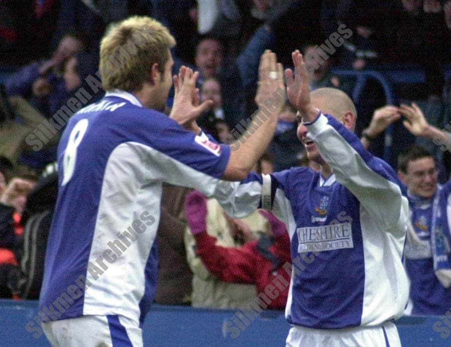 Matthew Tipton Hat-trick Goal Celebration