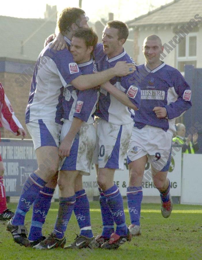 Harsley Goal Celebration