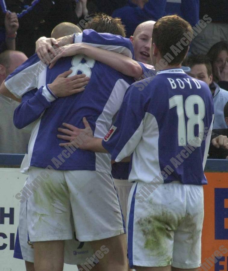 Matthew Tipton Goal Celebration