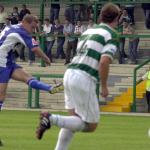 Neil MacKenzie scores Macclesfield's second goal
