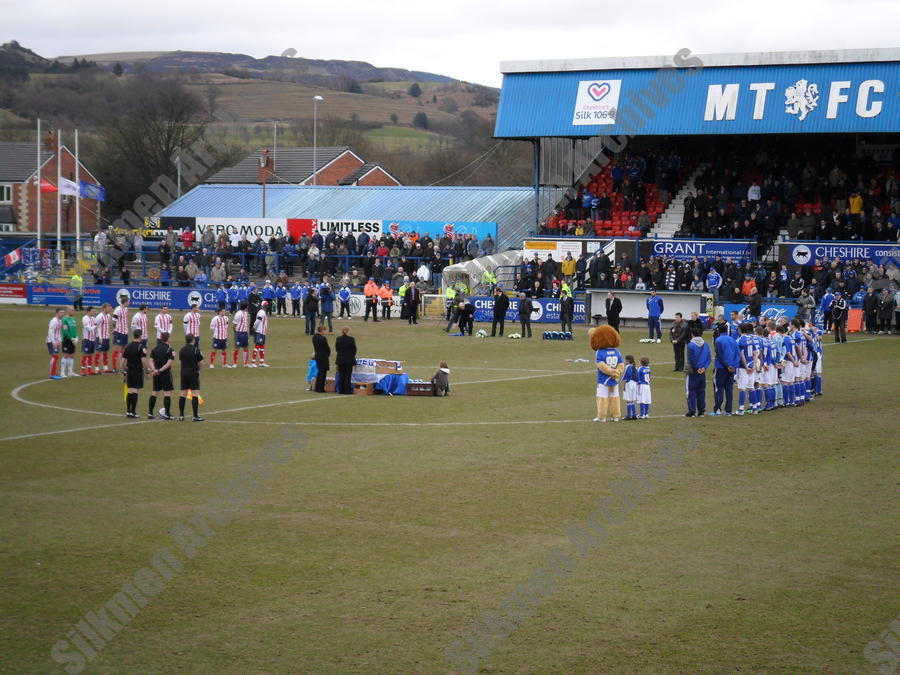 9. Honouring Keith before the match against Bury - 13 March 2010